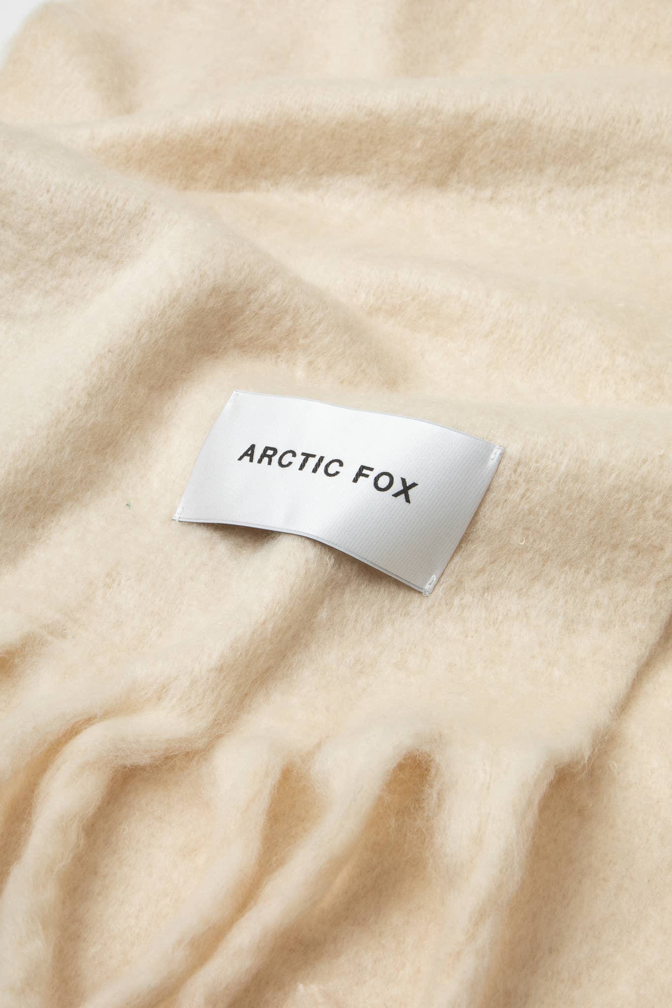 The Reykjavik Scarf - 100% Recycled - Pebble Beige - FW25 - Out of the Blue