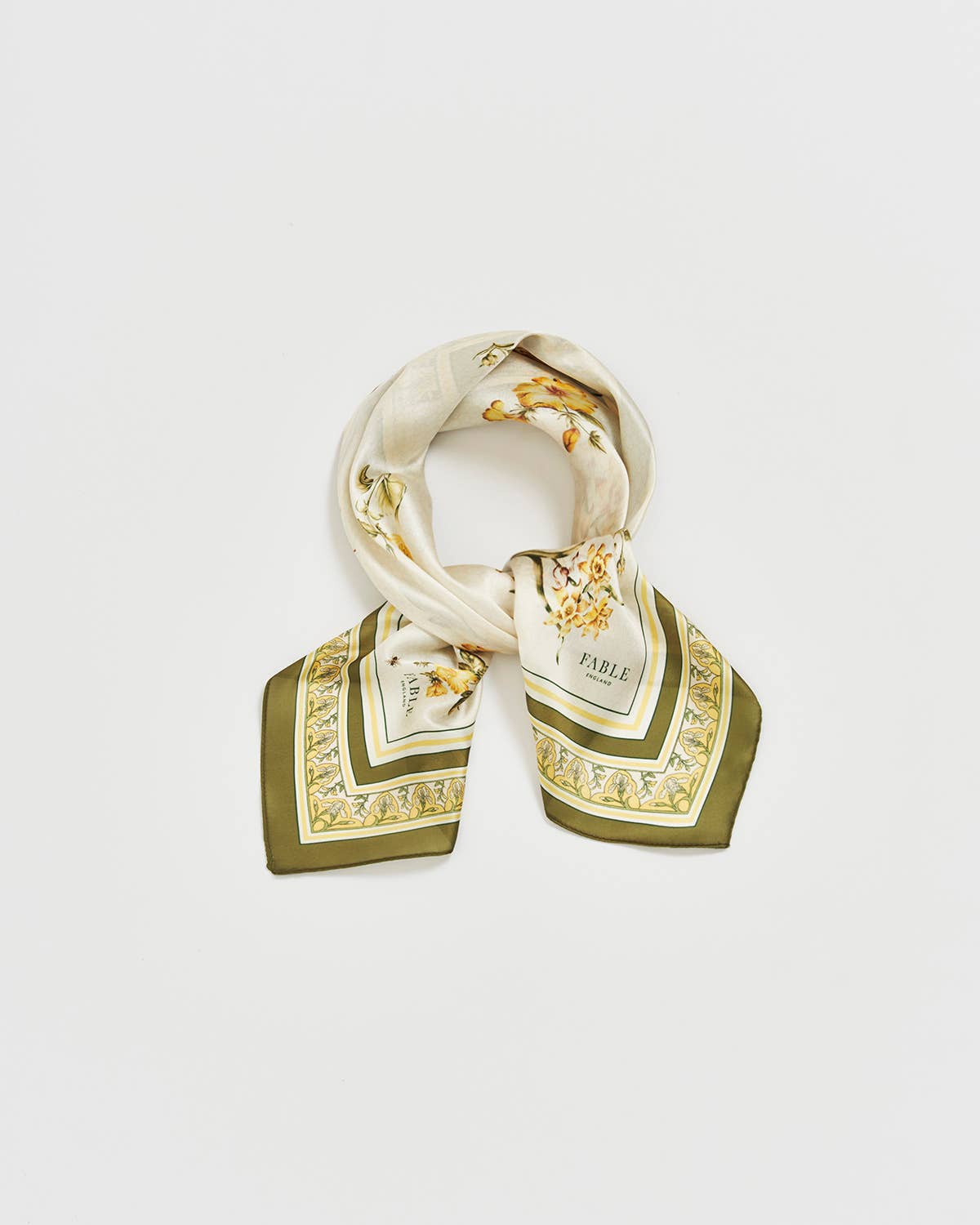 Nouveau Yellow Scarf - Out of the Blue