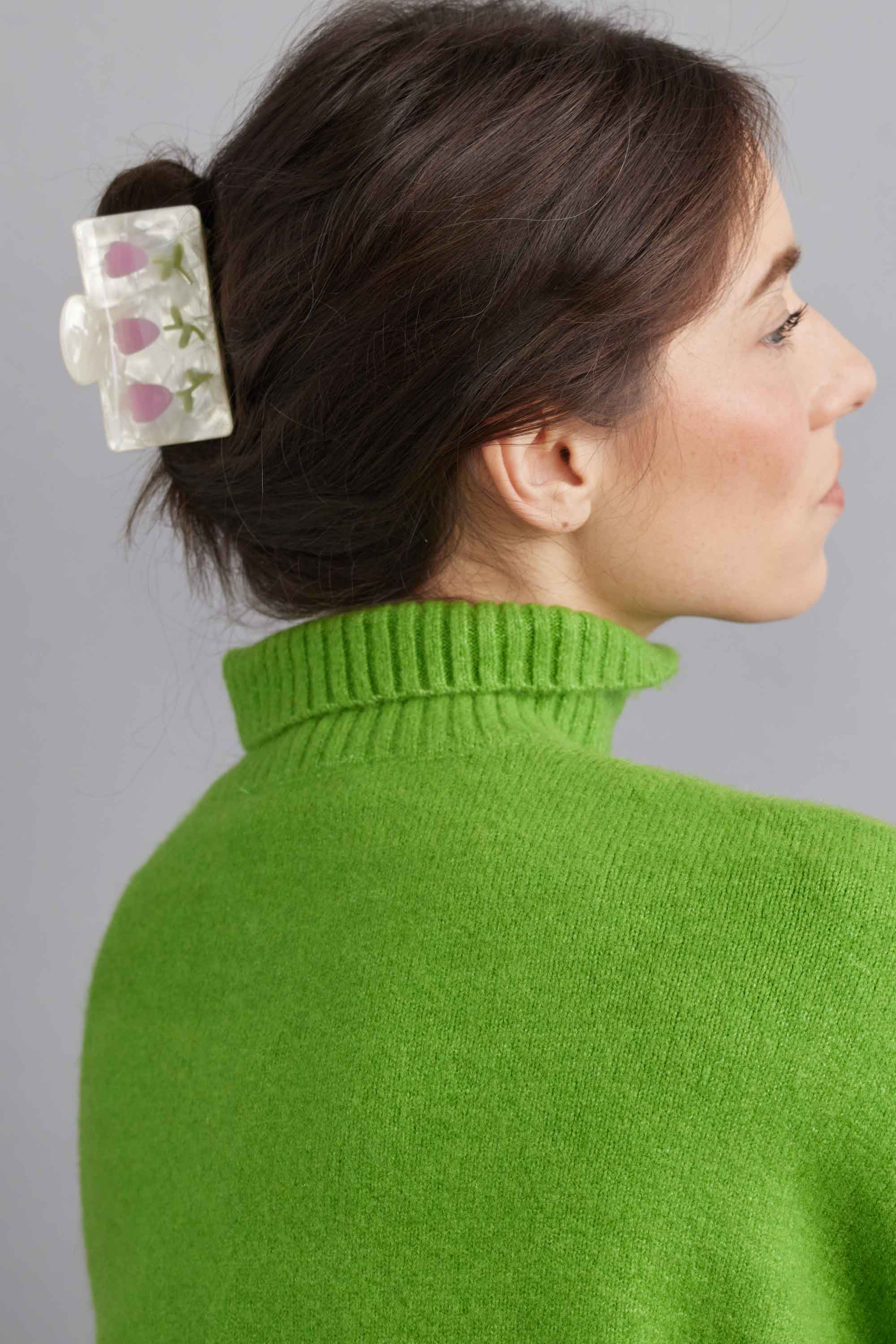 Tulip Hair Claw Clip