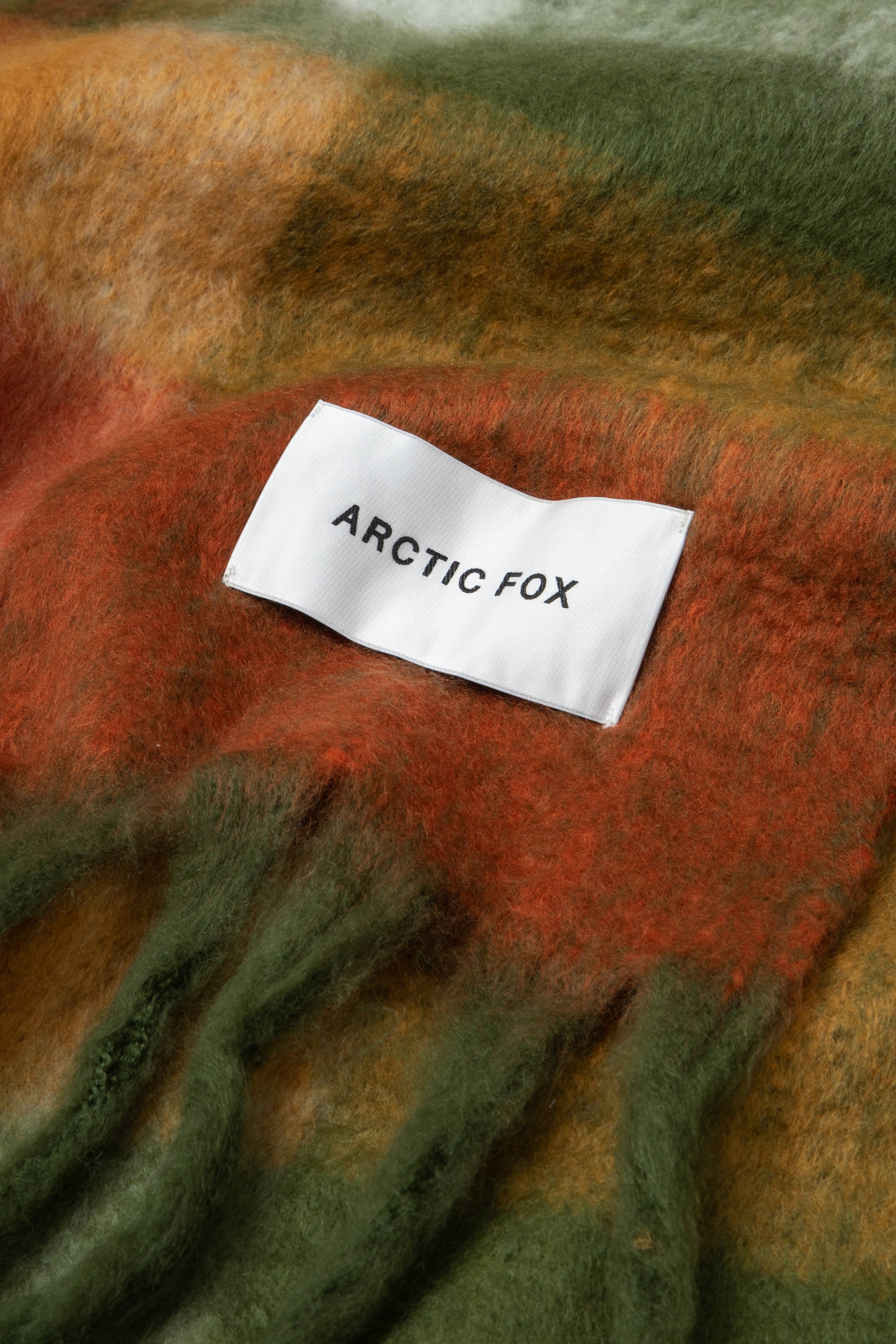 The Stockholm Scarf - 100% Recycled - Mossy Spring - FW25 - Out of the Blue