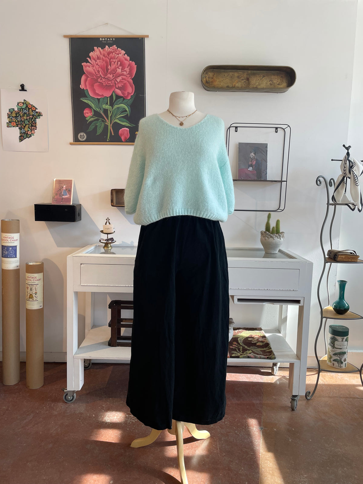 Kid Mohair Pullover