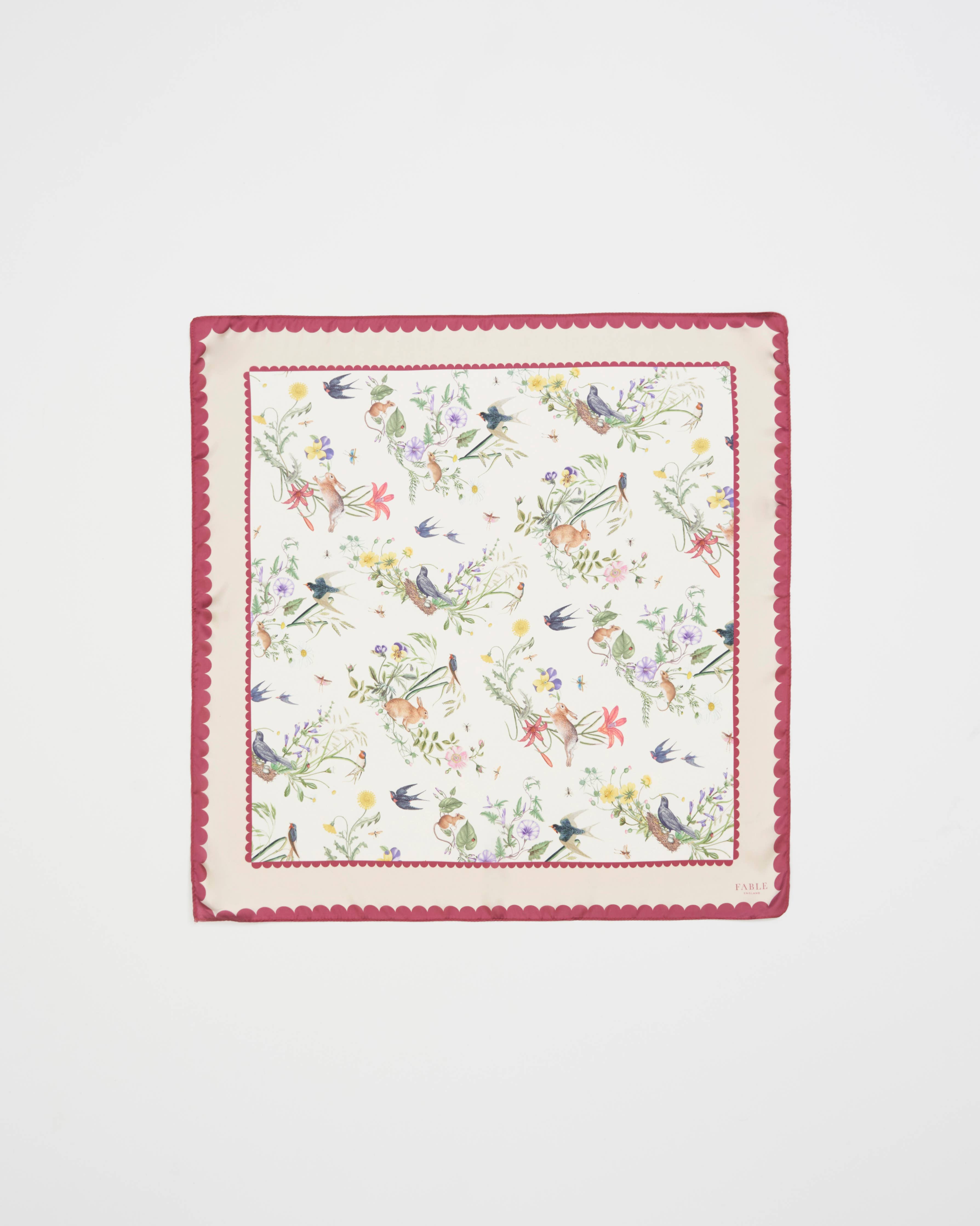 Running Bunny Toile Scarf