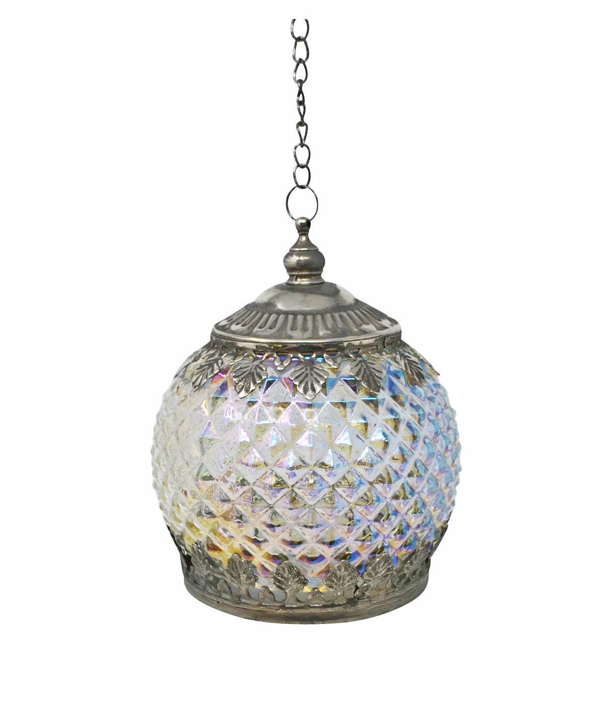 Glass Lantern Small - Out of the Blue