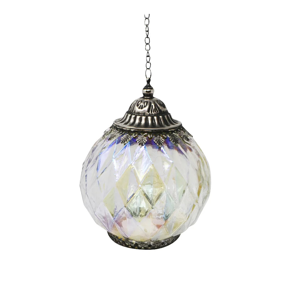 Casablanca Glass Lantern - Out of the Blue