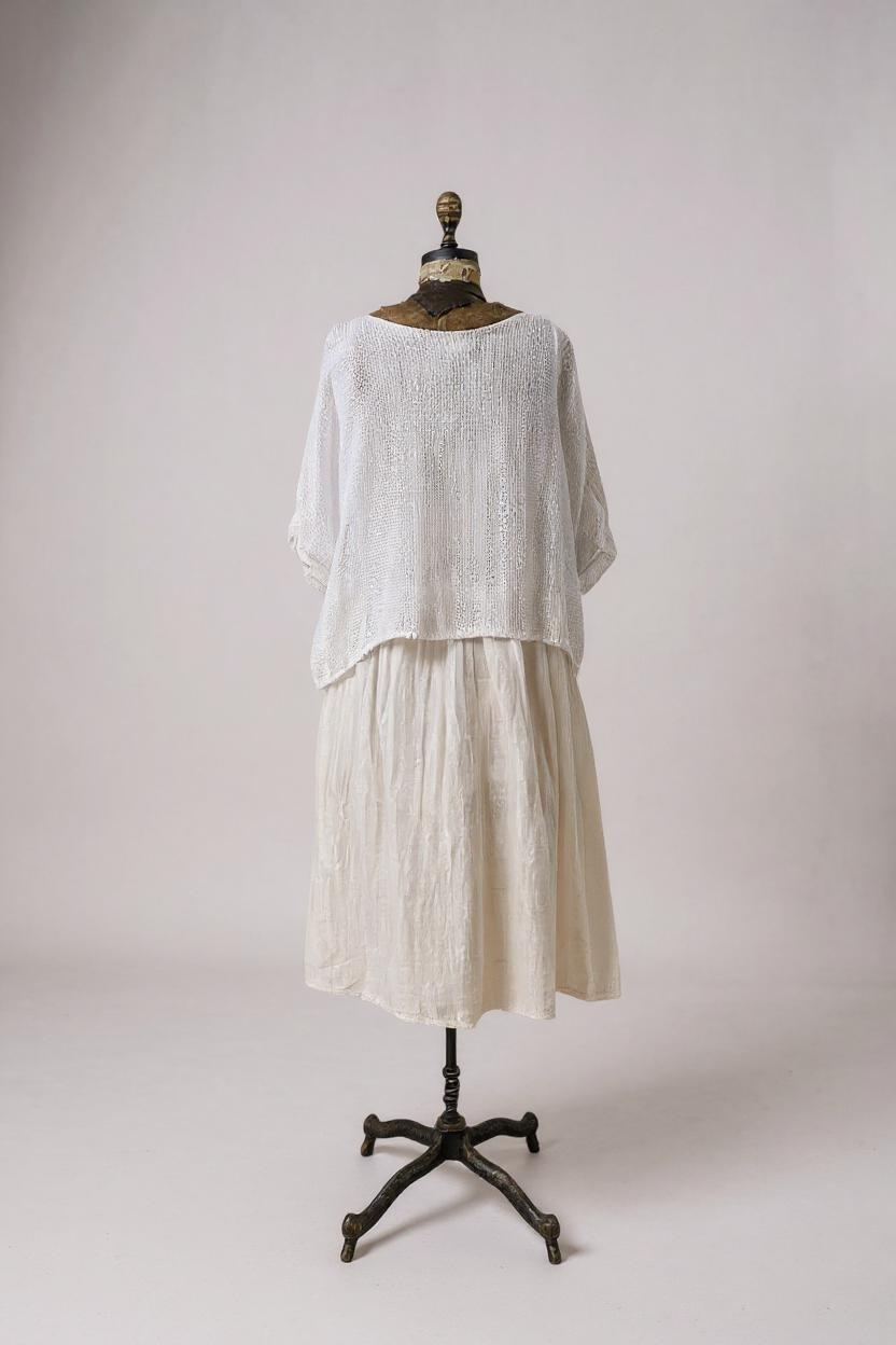 Gracie Cotton Dress - Out of the Blue