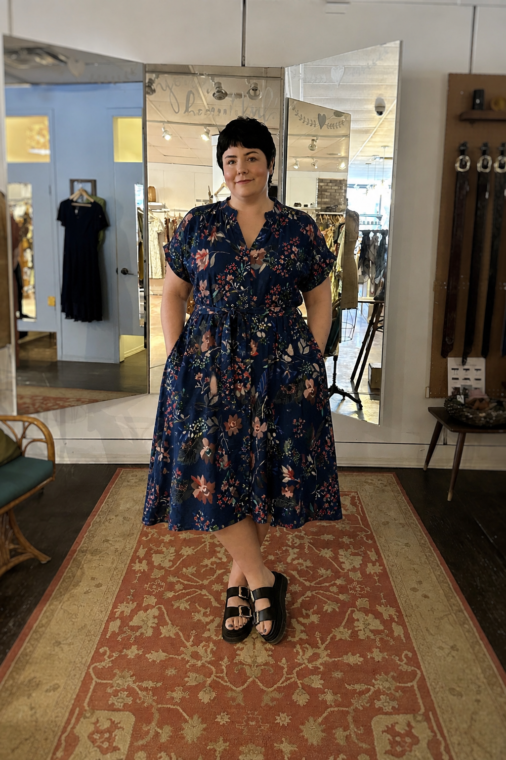 VICTORIA DRESS - Out of the Blue