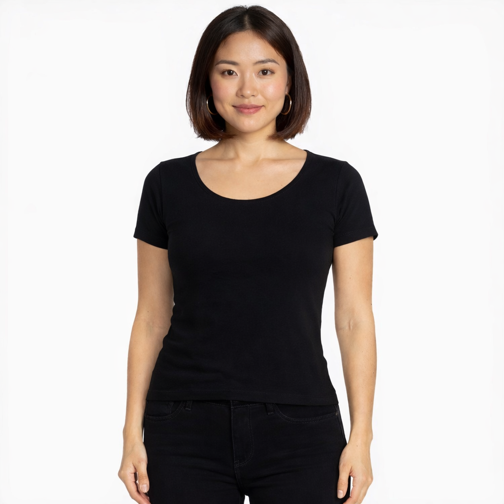 Bamboo Short Sleeve Top - Out of the Blue