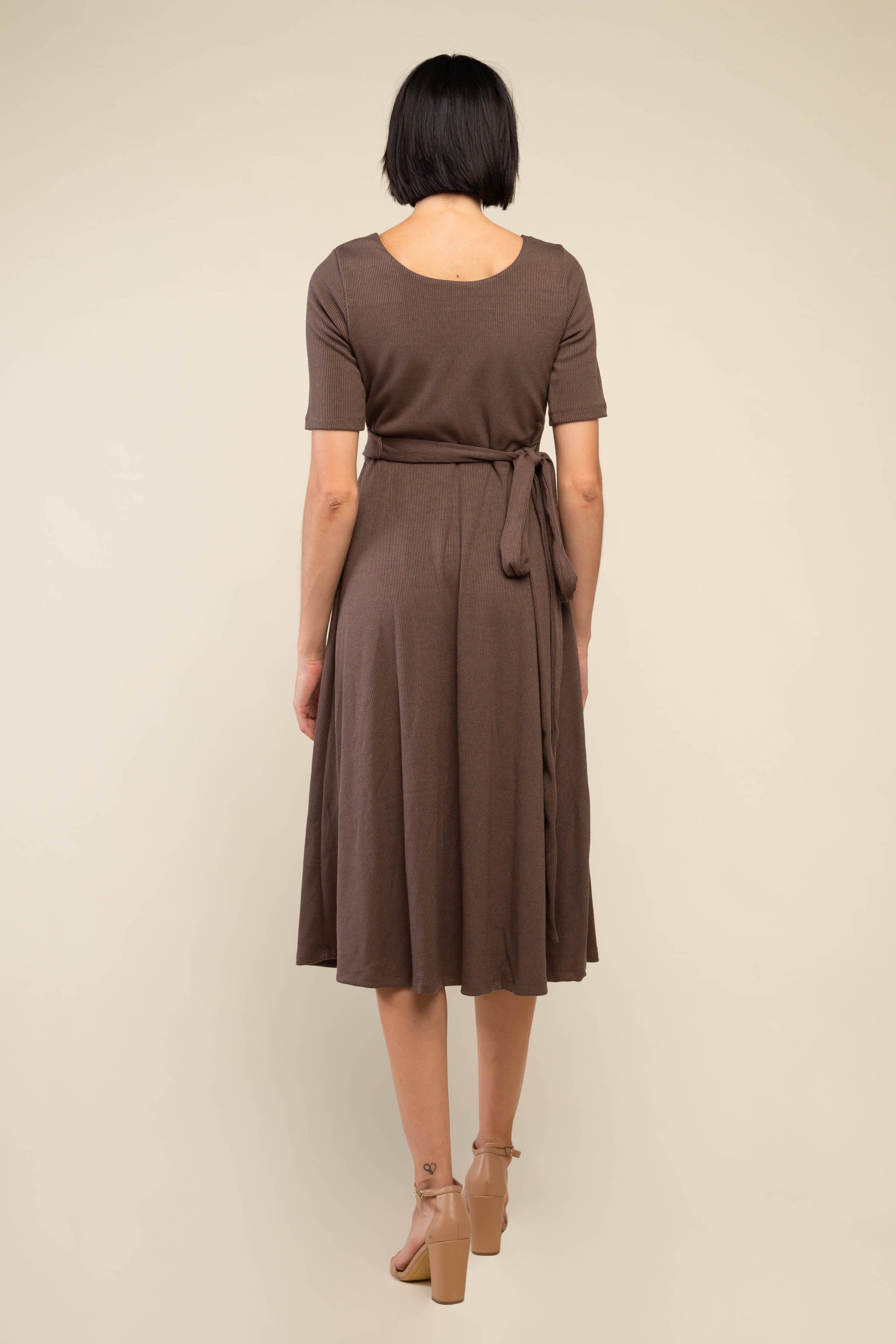 Sarah Wrap Dress - Out of the Blue