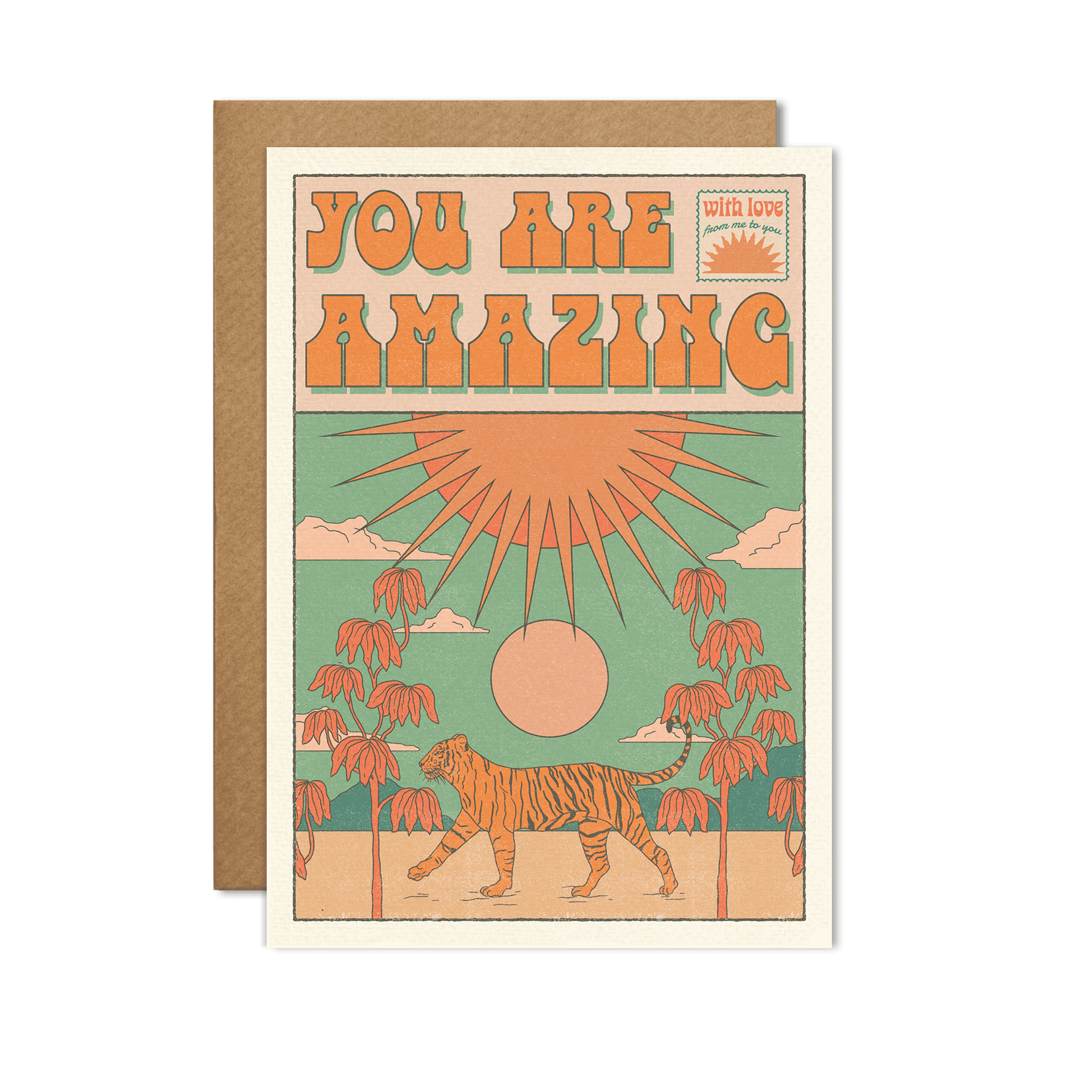 You Are Amazing Card - Out of the Blue
