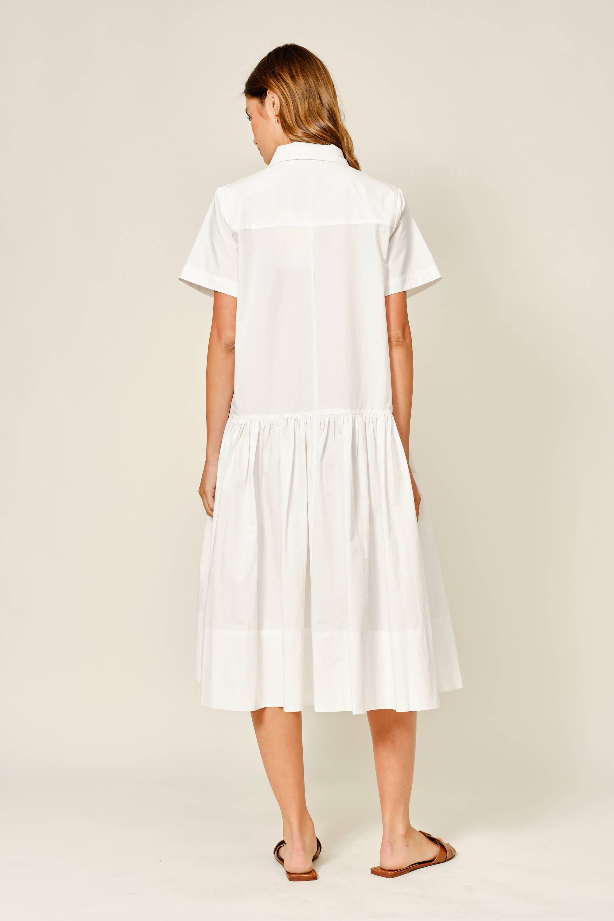 COTTON SHIRTS DRESS