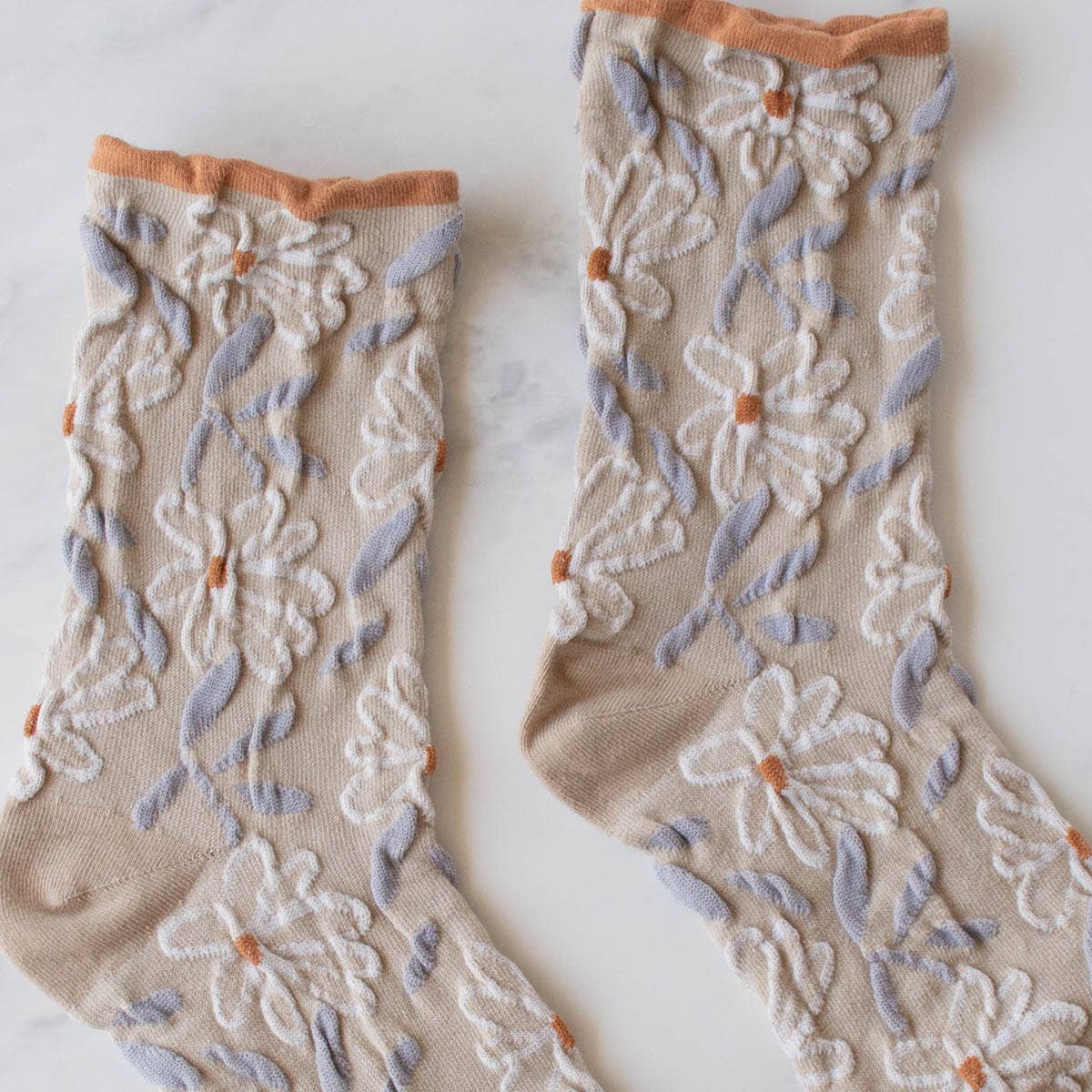 Vintage Floral Socks