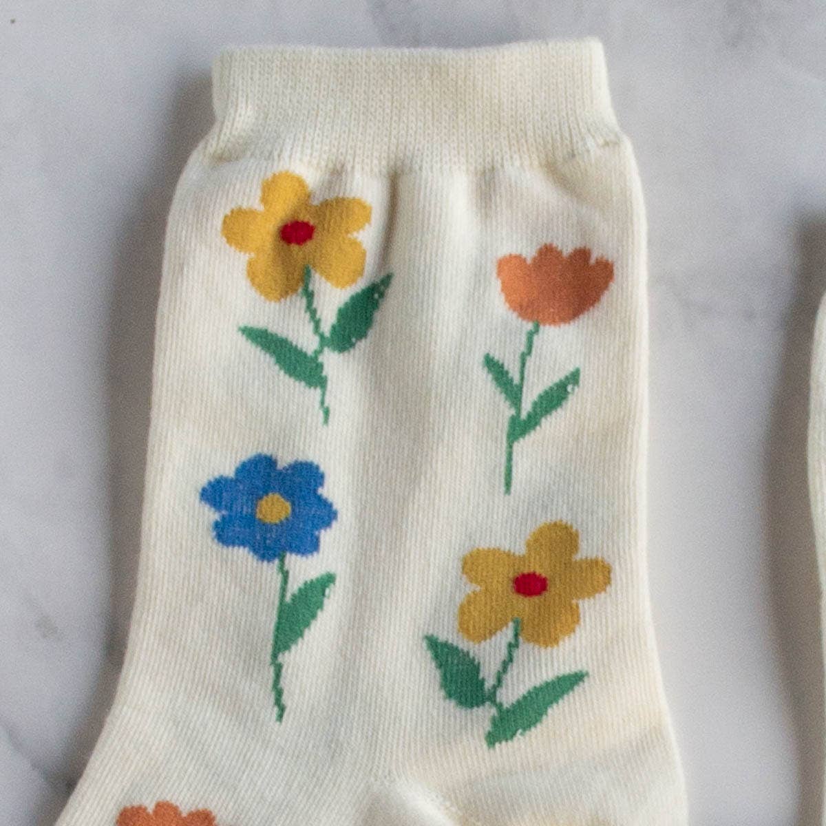 Favorite Flower Casual Socks - Out of the Blue