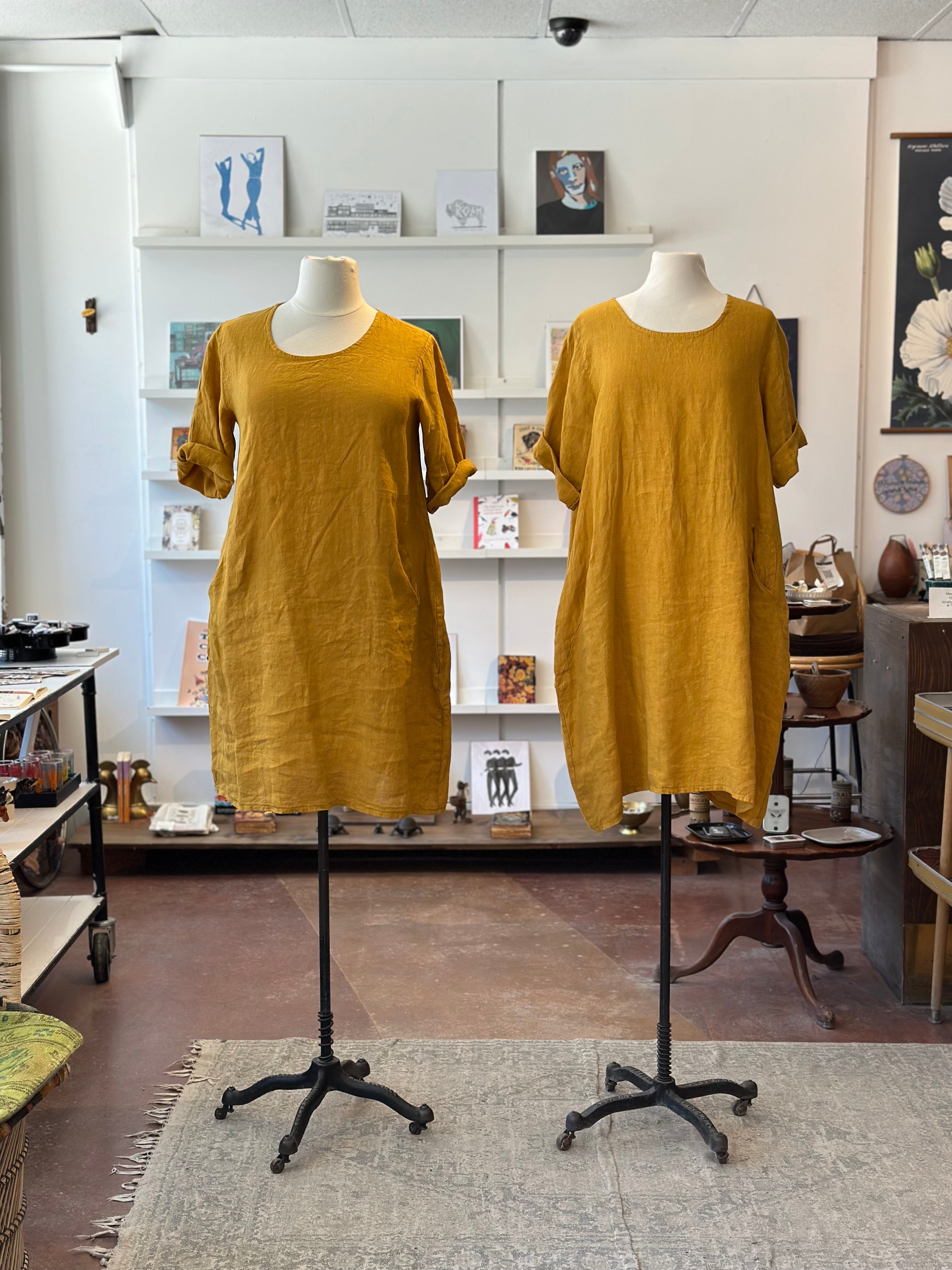 Maya Linen Dress
