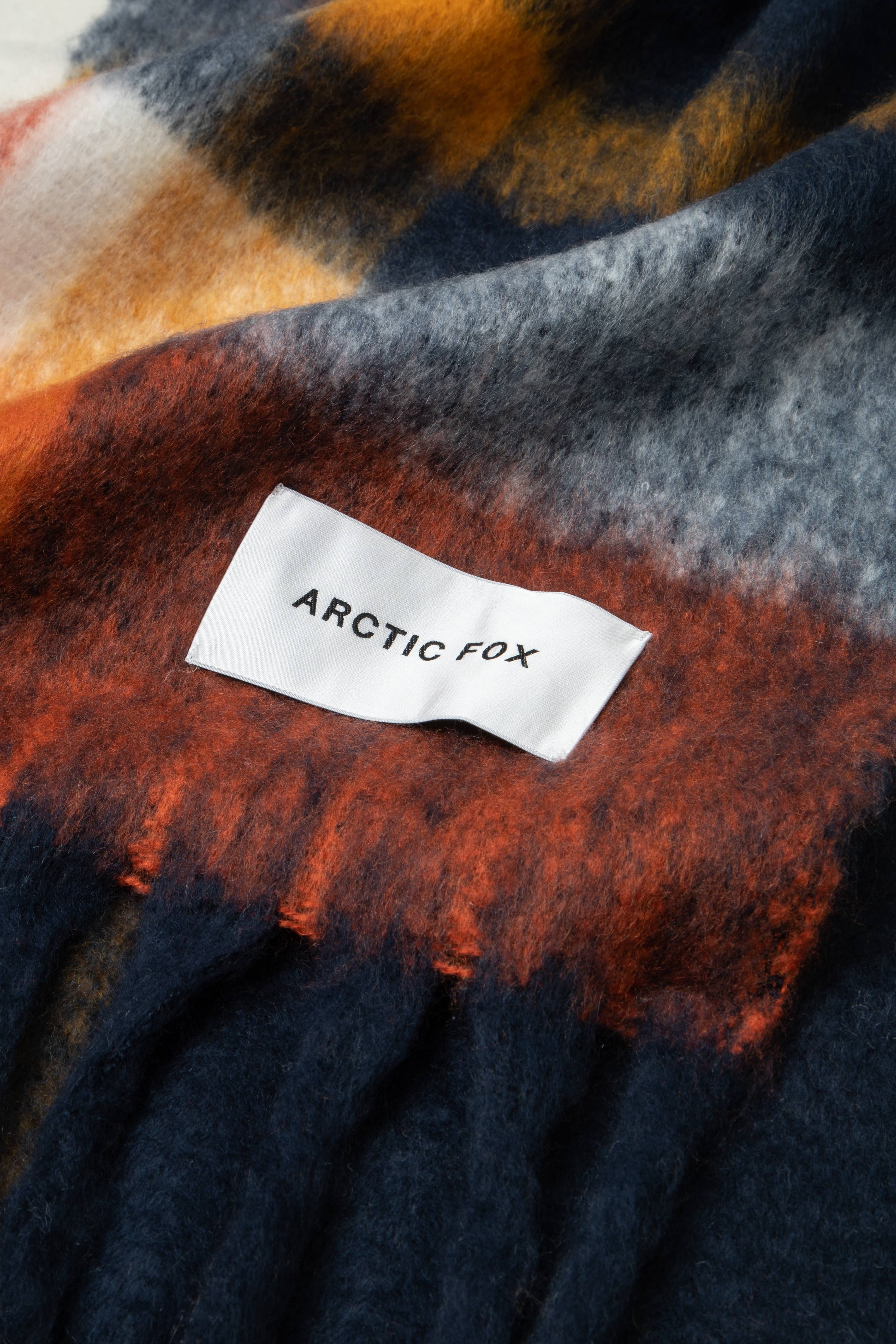 The Stockholm Scarf - 100% Recycled - Midnight Summer - AW23 - Out of the Blue