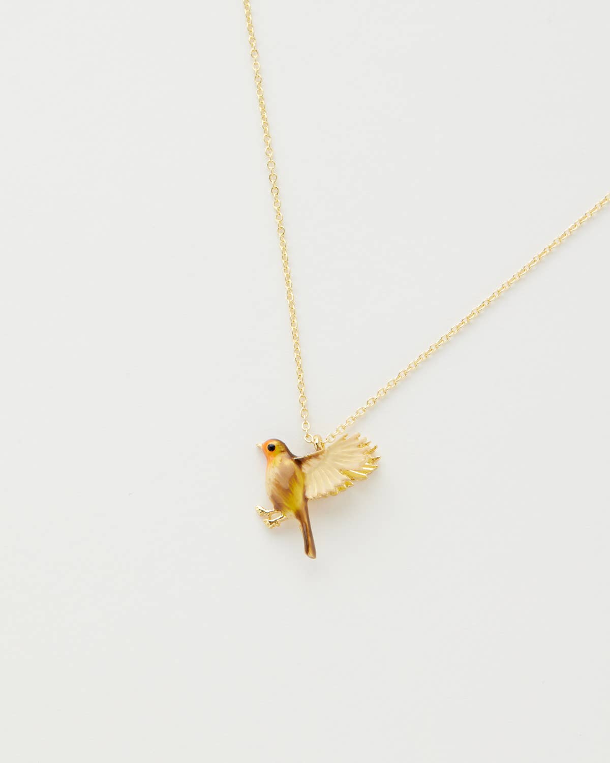 Flying Robin Necklace - Out of the Blue