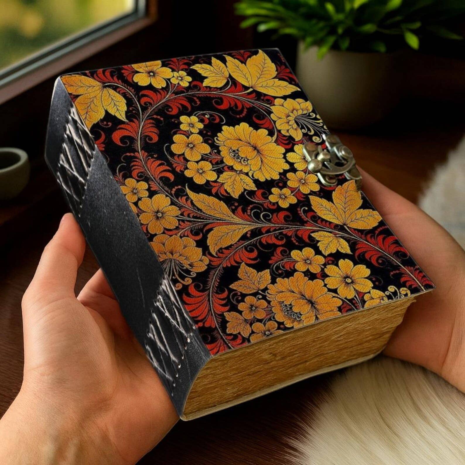 Hand- Made Leather Journals-Fauna