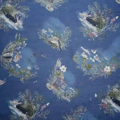 Whispering Willows Navy Scarf - Out of the Blue