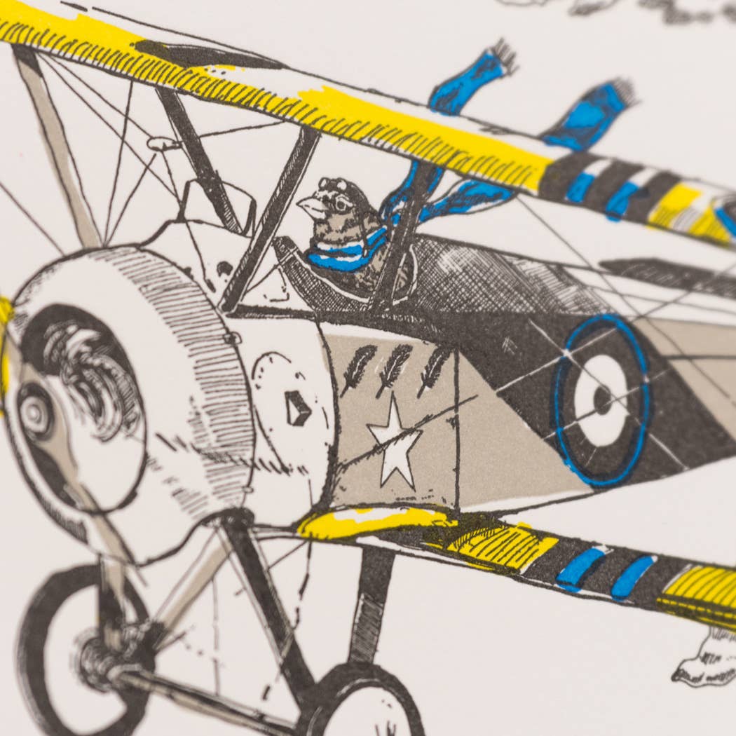 Graduation - Flying Sparrow Card - Out of the Blue