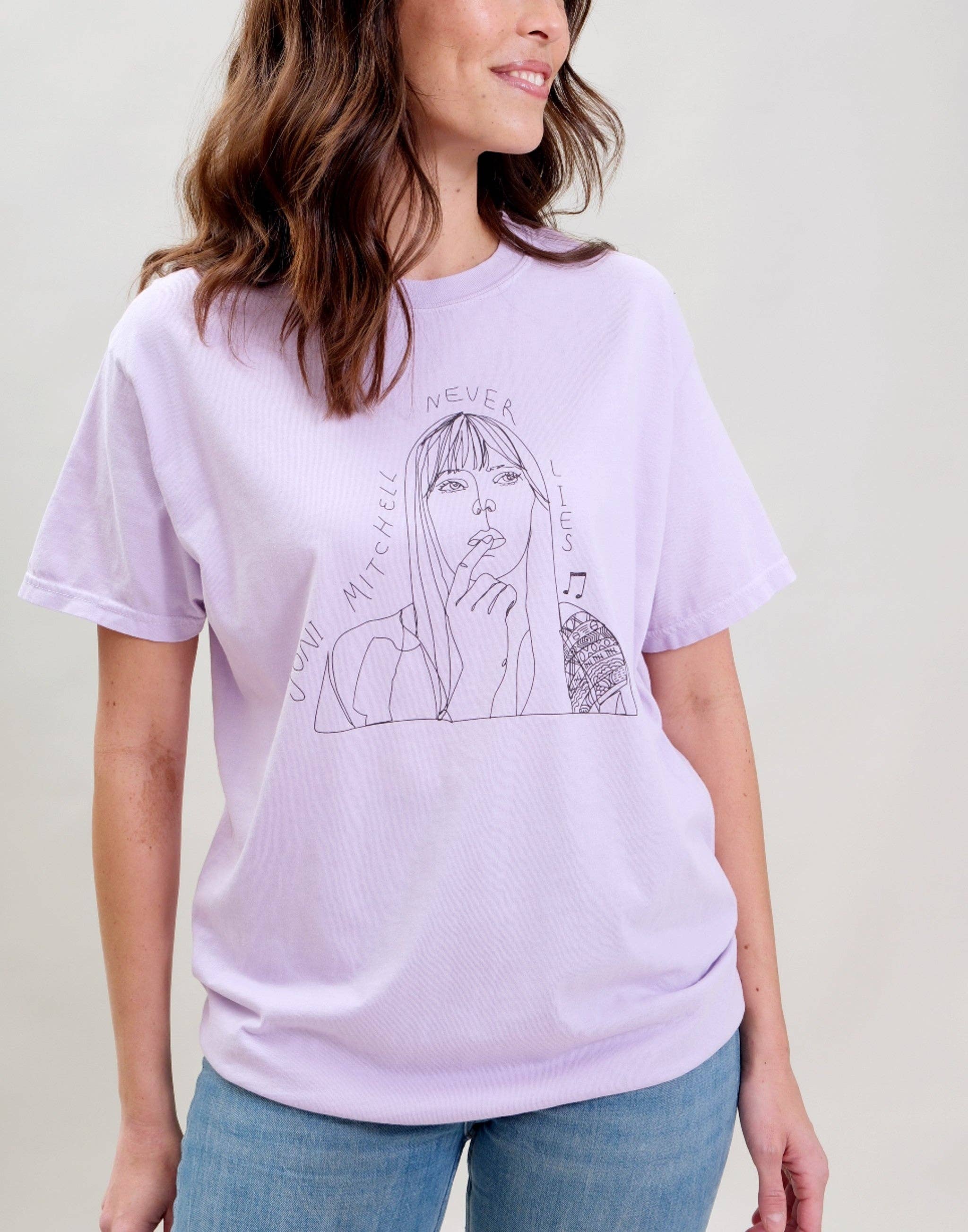 Joni Never Lies T-Shirt - Out of the Blue
