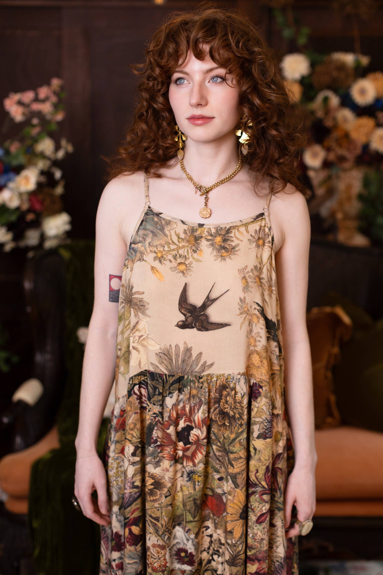 Golden Hour Maxi Slip Dress
