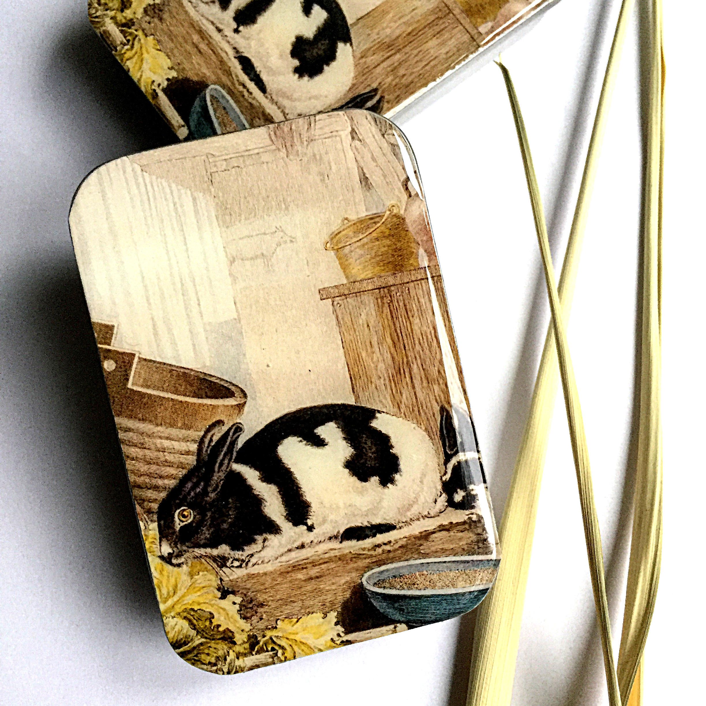 Rabbit Notions Tin - Out of the Blue