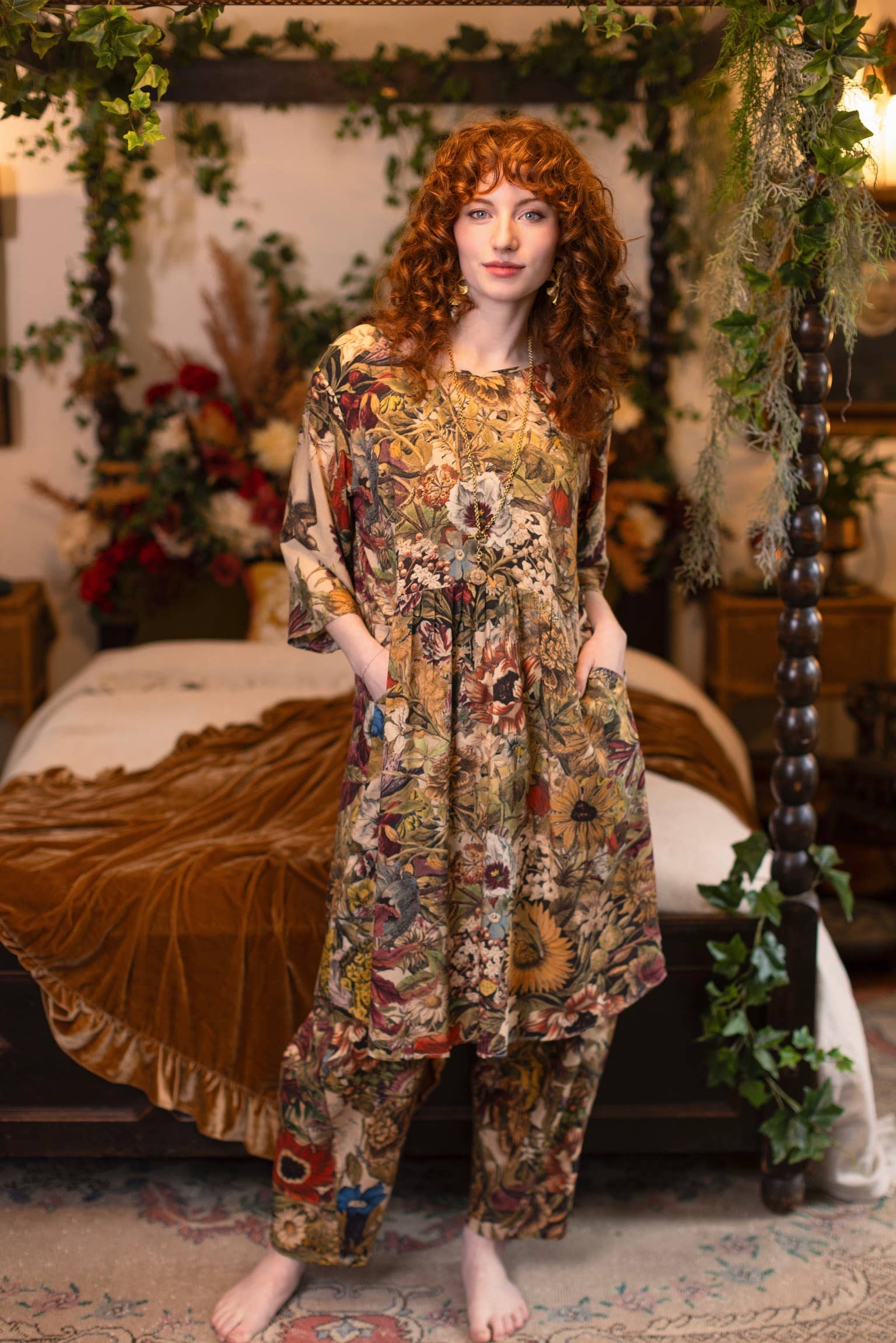 Golden Hour Artist Dress