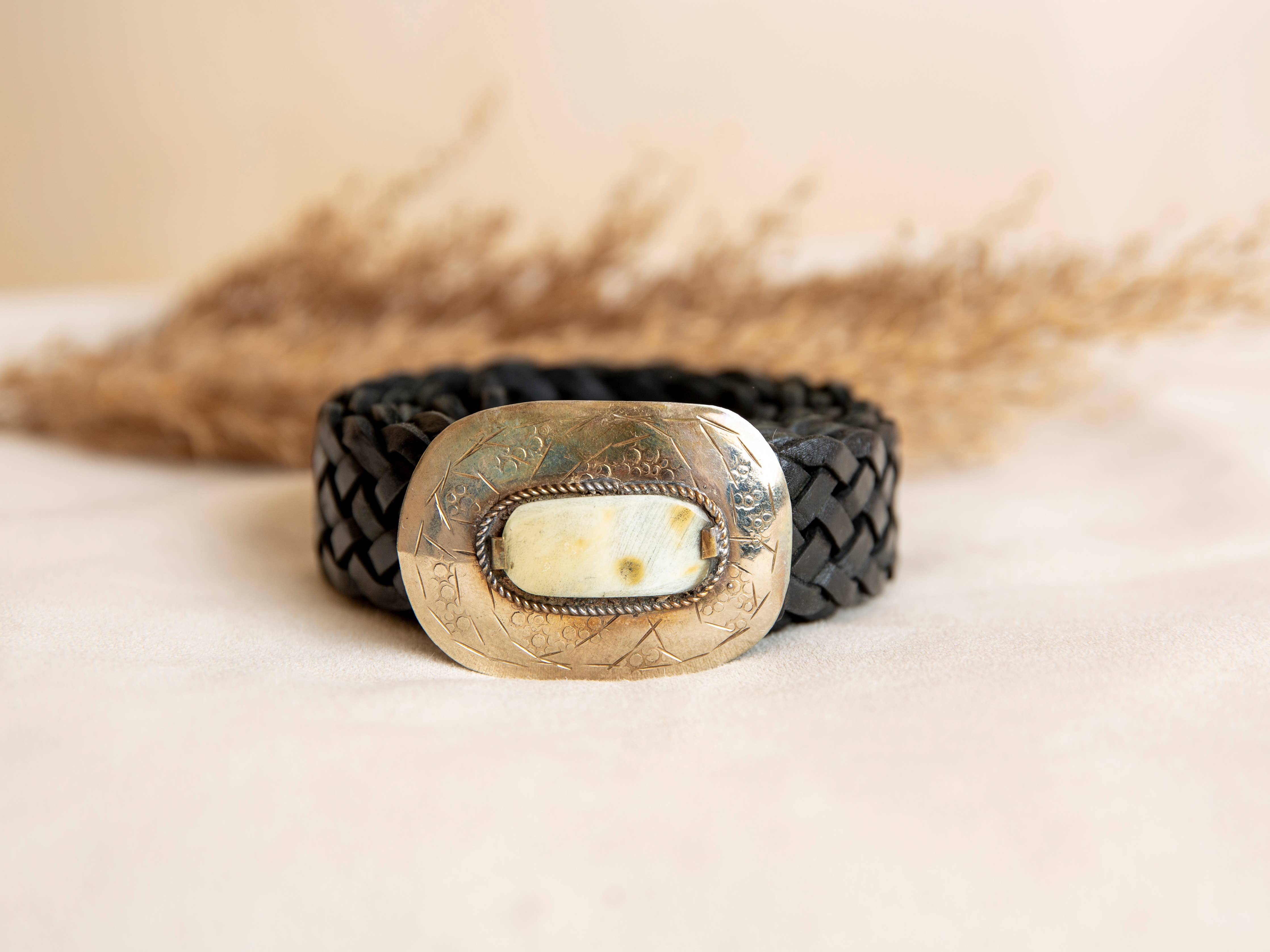 MERCURIO LEATHER BELT