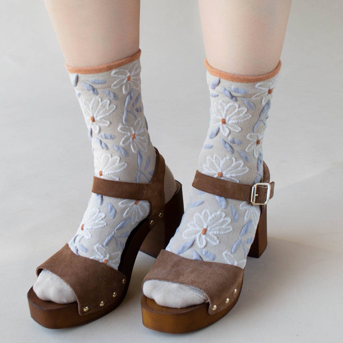 Vintage Floral Socks