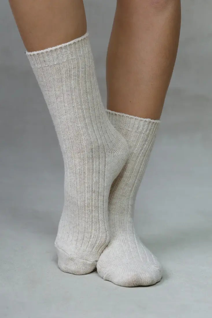 CASHMERE BLEND SOCKS