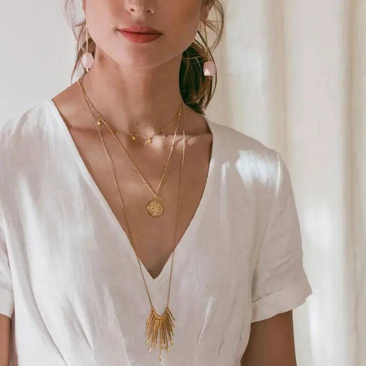 Rain Goddess Necklace - Out of the Blue