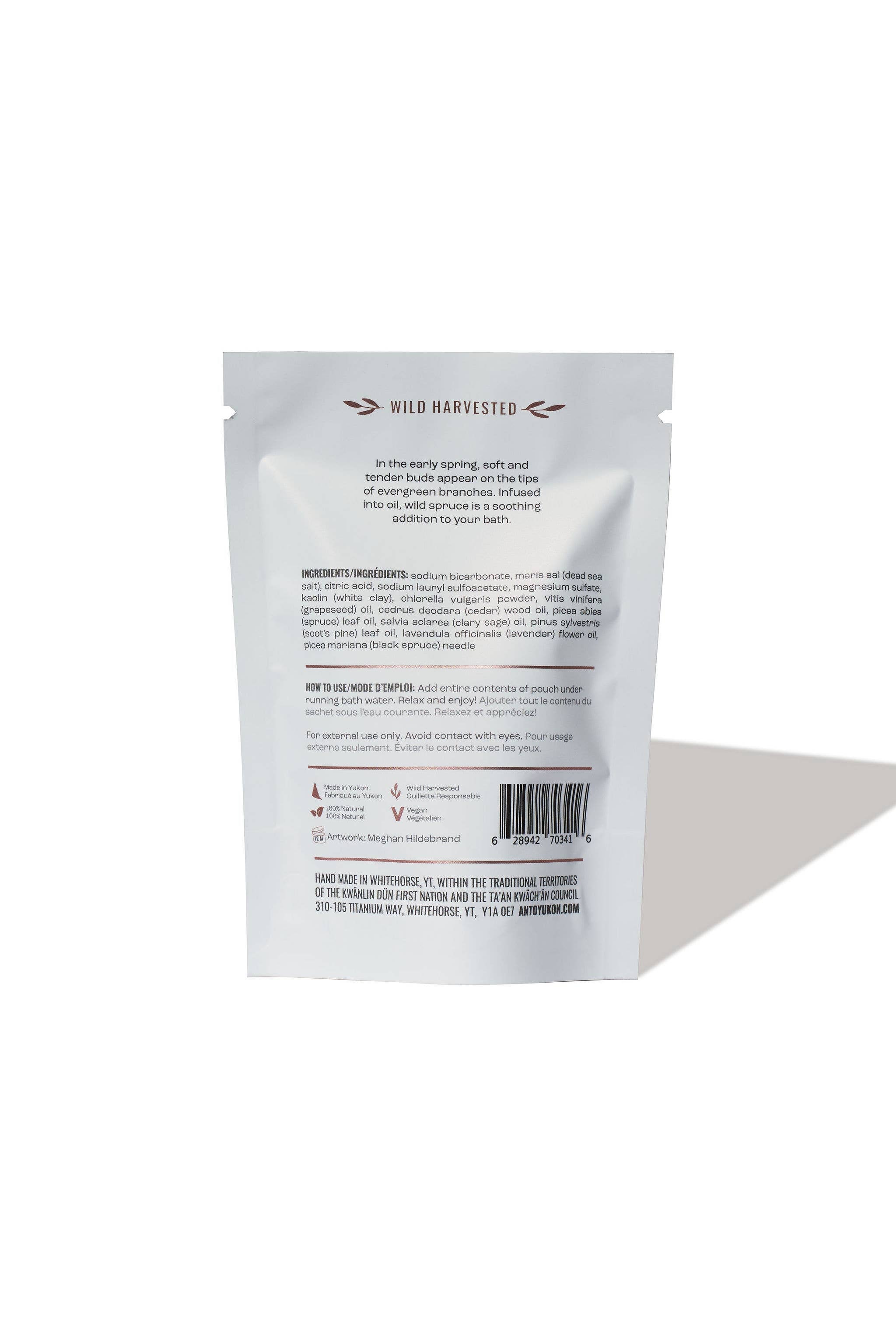 Foaming Spruce Bath Soak - Out of the Blue