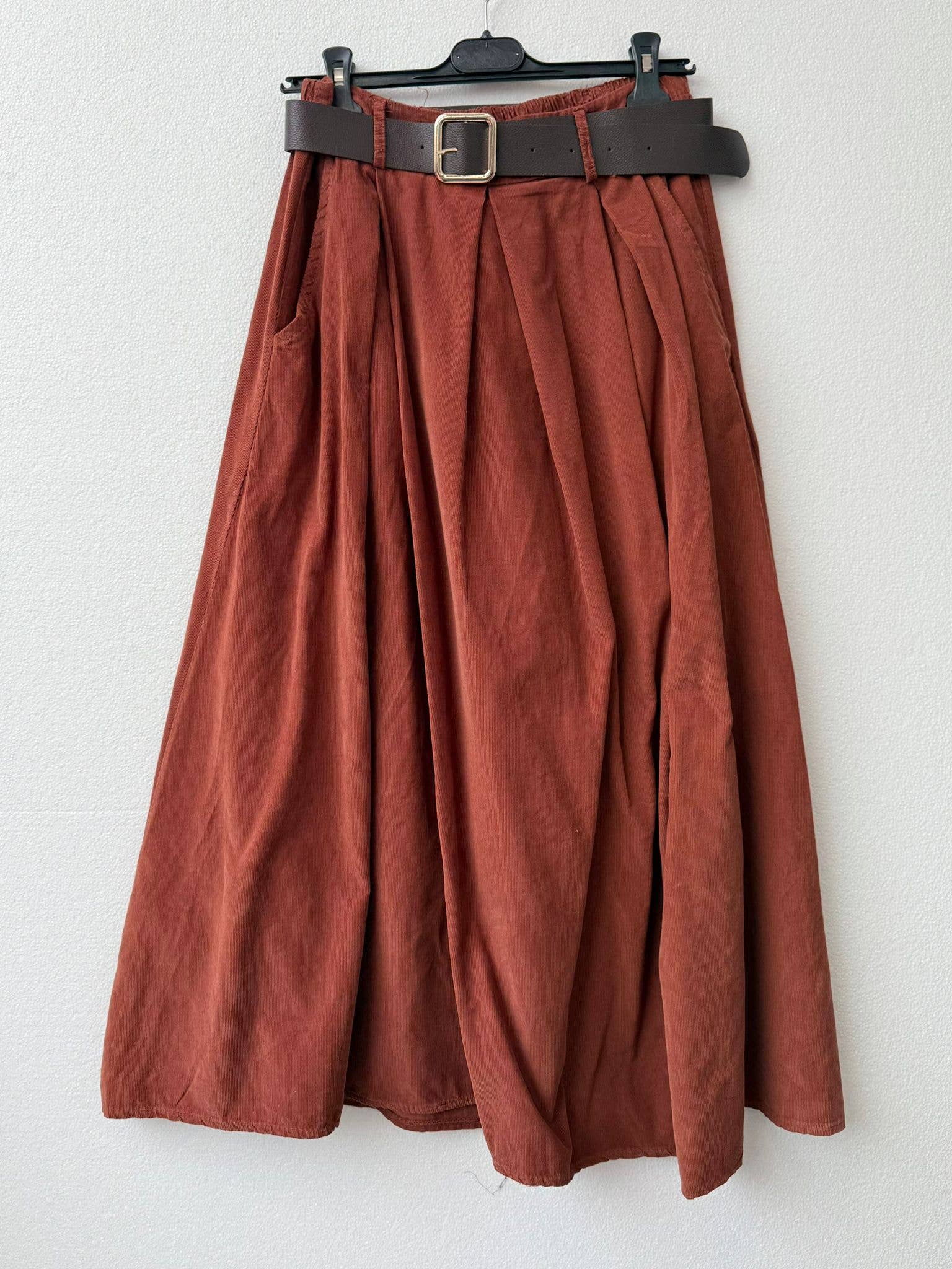 Corduroy Skirt