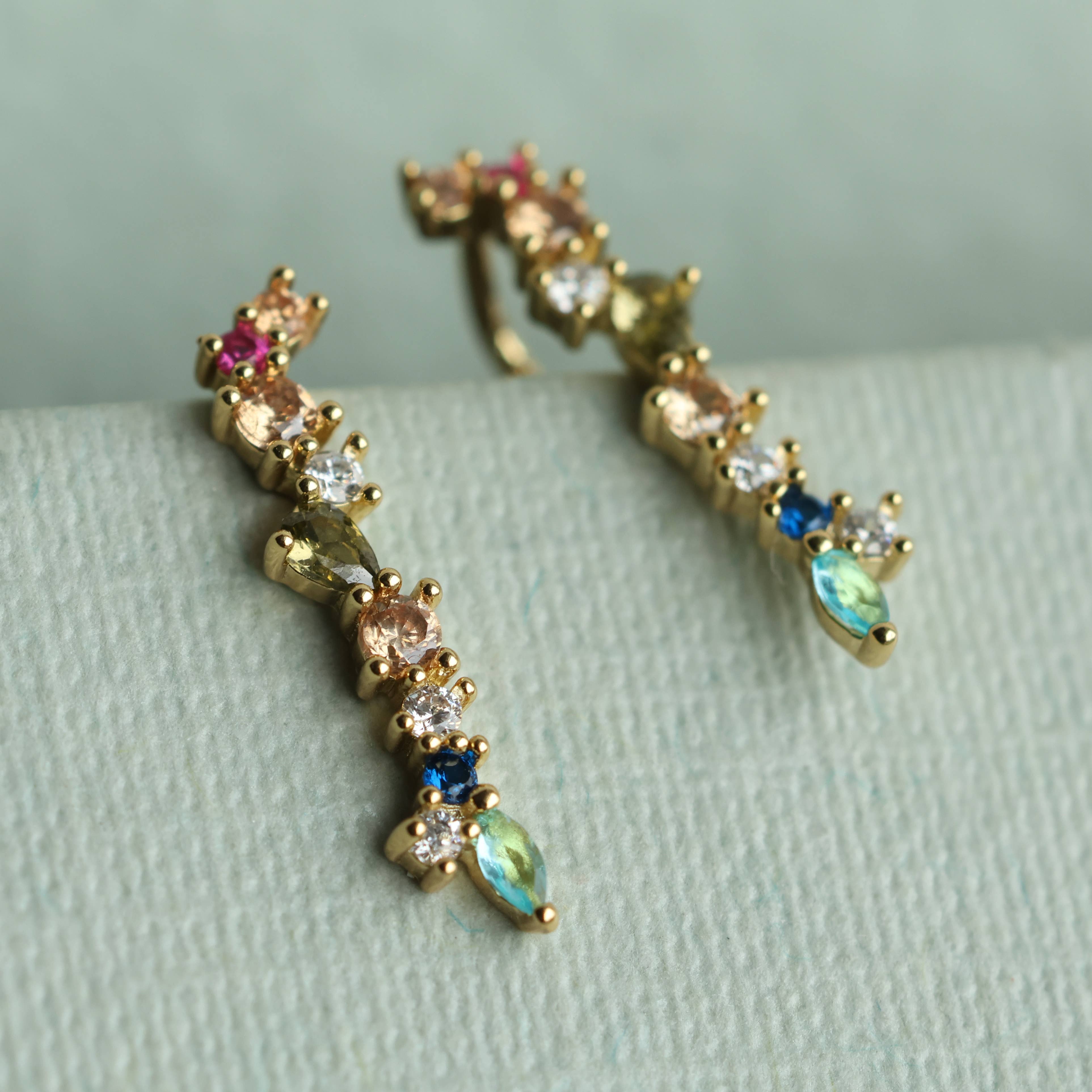 Rainbow Earrings - Out of the Blue