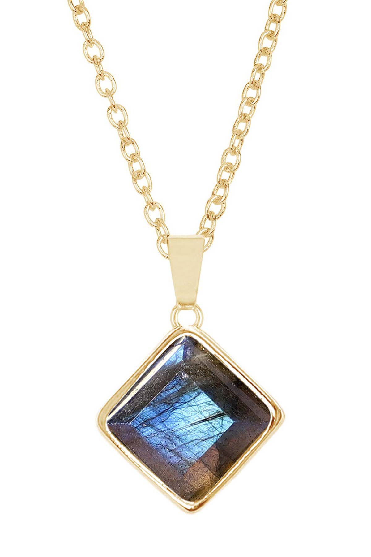 Labradorite Rachel Necklace - Out of the Blue