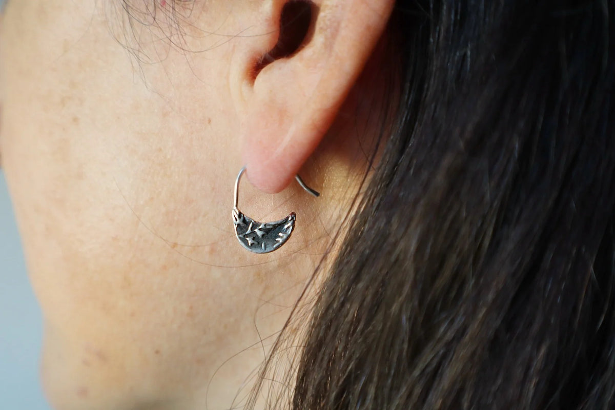 Mini Crescent hoops