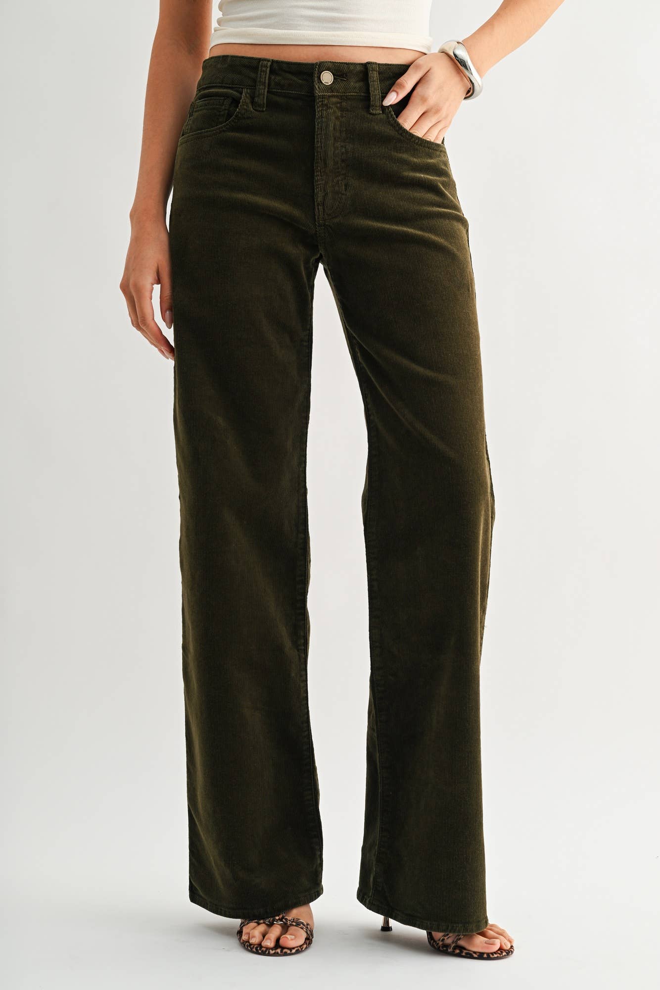 Wide Leg Corduroy