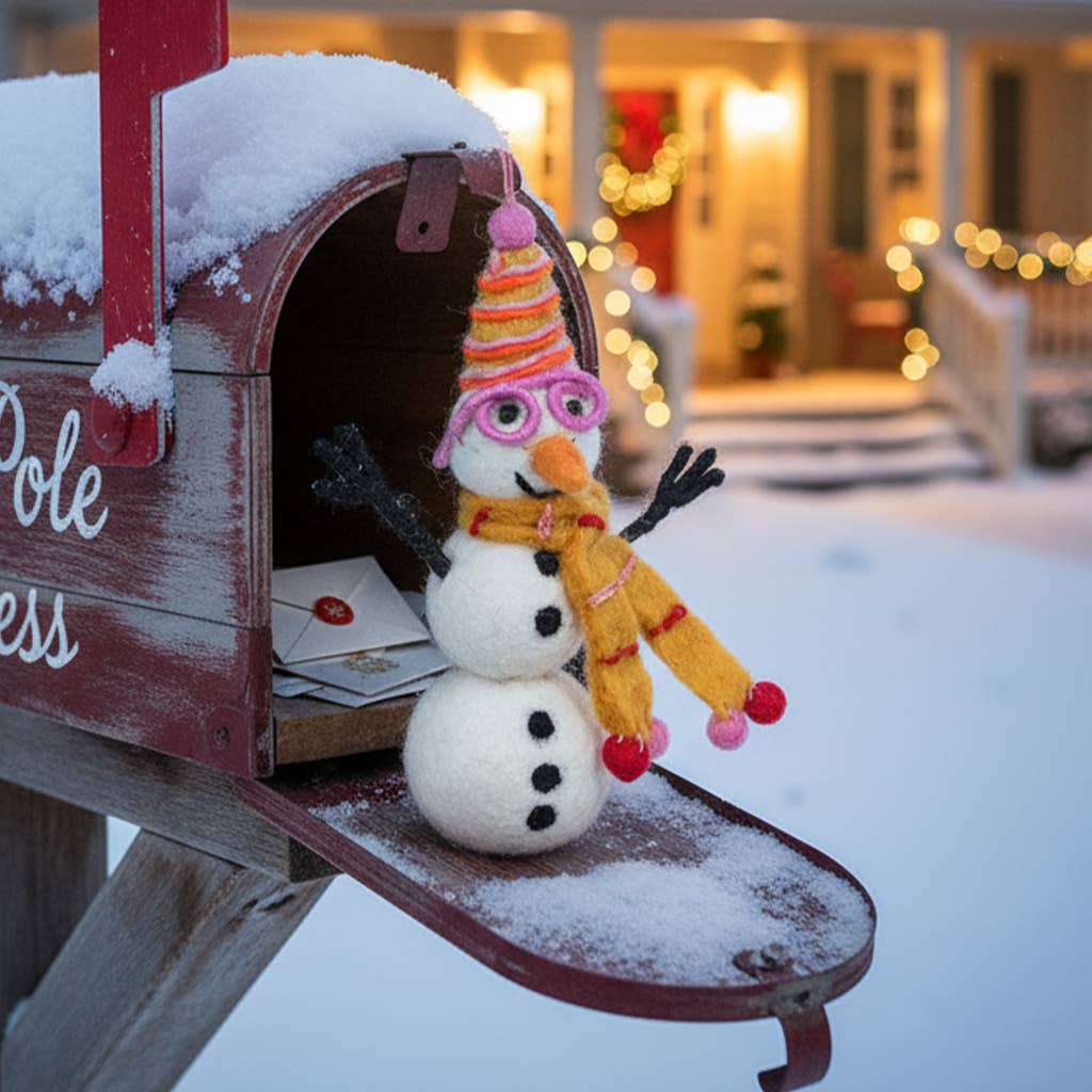 Betty the Snowman Decoration