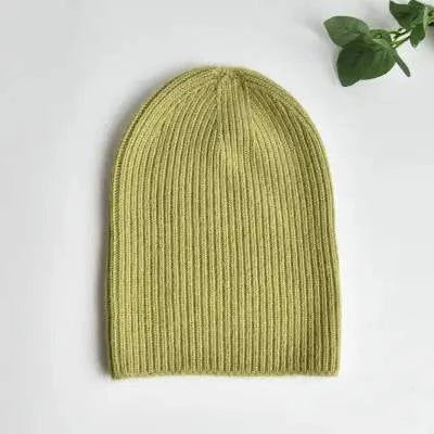 Cashmere & Wool Beanie - Out of the Blue