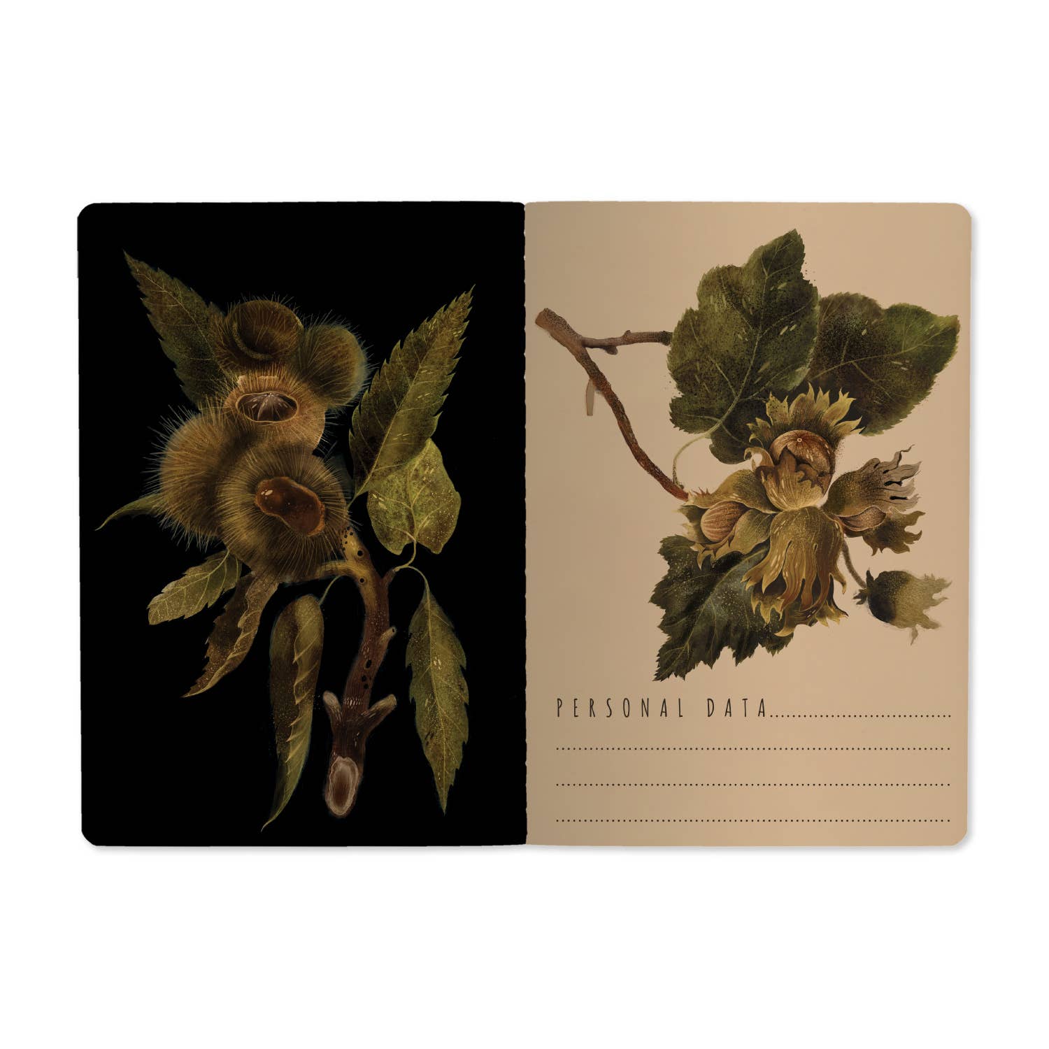 Forest Flora notebook - Out of the Blue