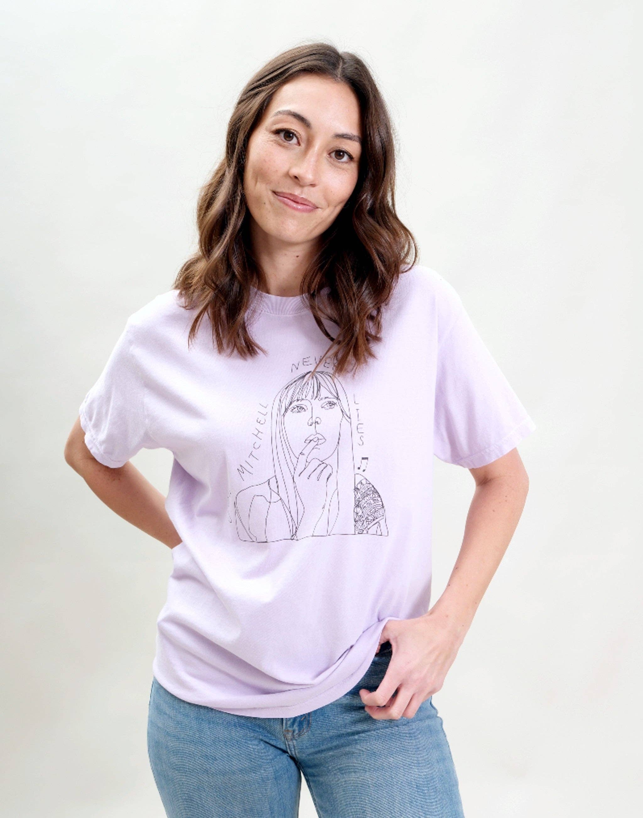 Joni Never Lies T-Shirt - Out of the Blue