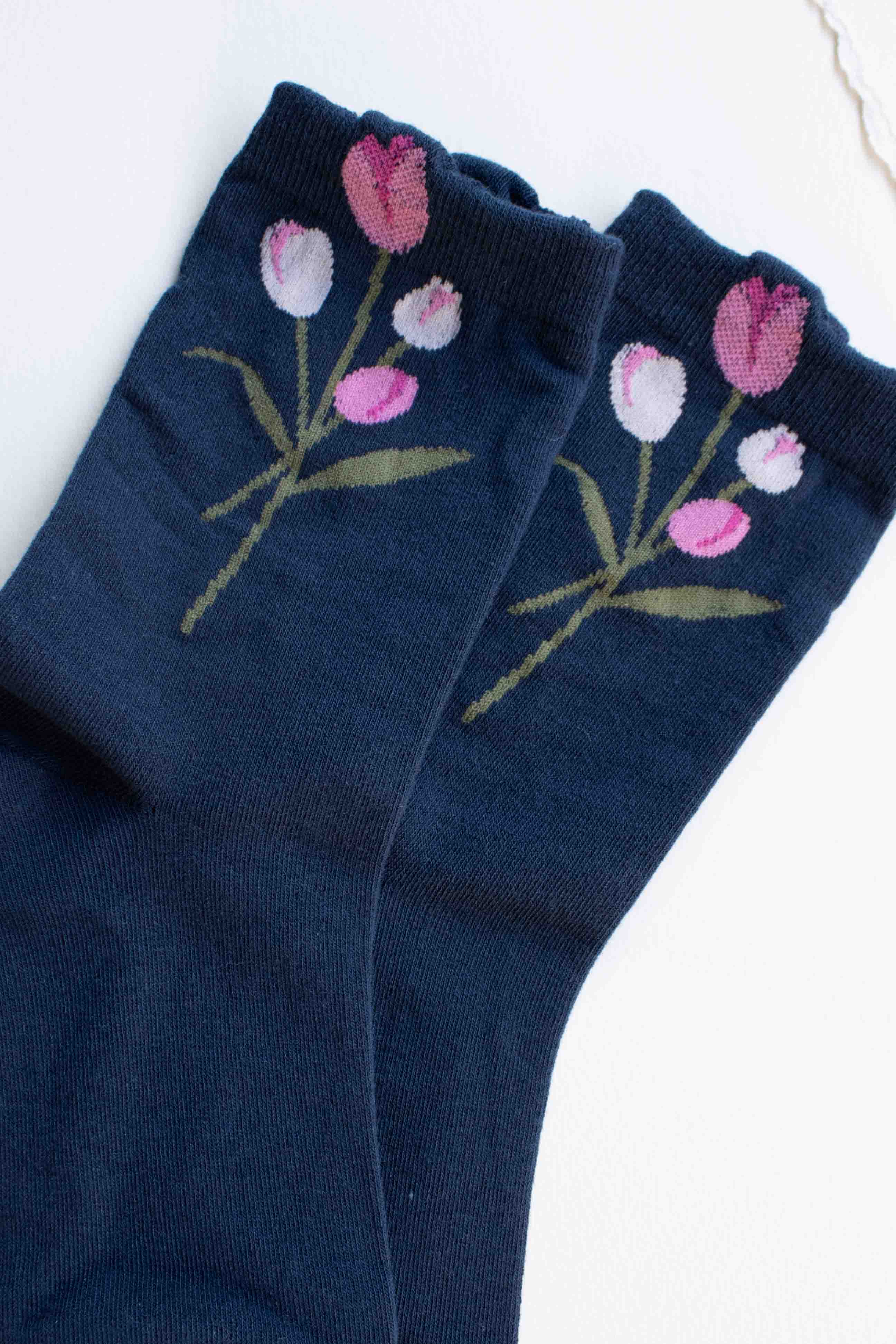 Tulip Bloom Socks