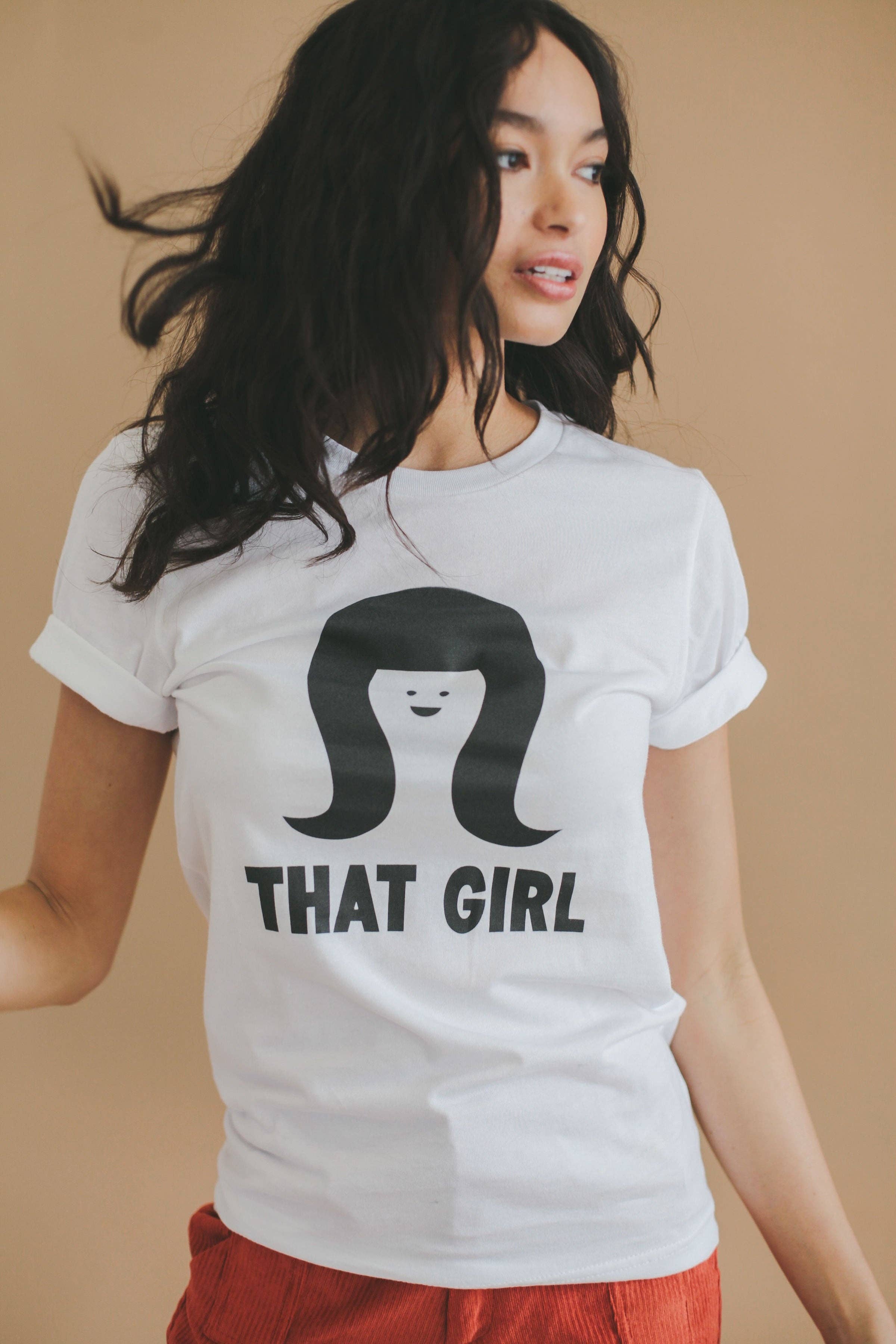 That Girl Throwback T-Shirt - Out of the Blue