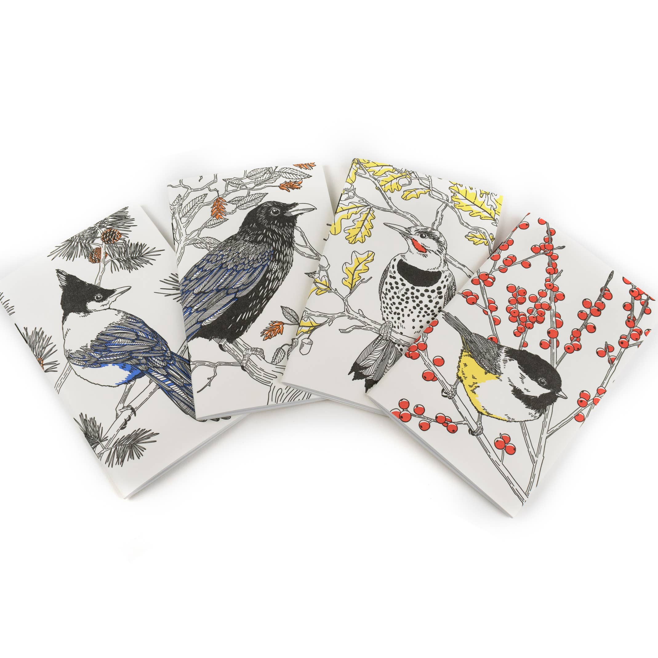 Common Raven Pocket Notebook - West Coast Birds - Out of the Blue