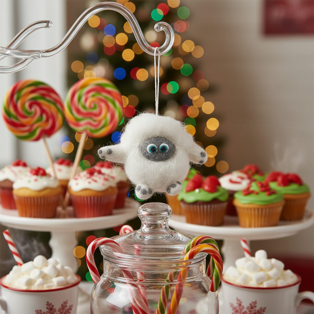 Baby Yeti Hanging Decoration