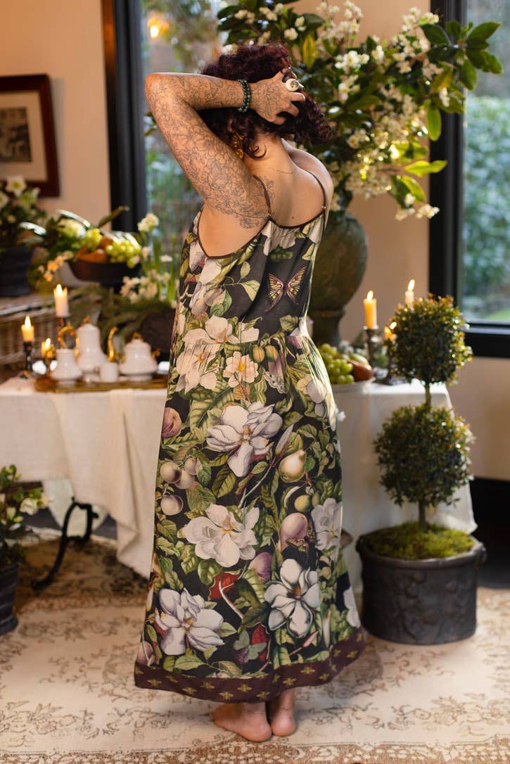 Fleur De Lune Slip Dress