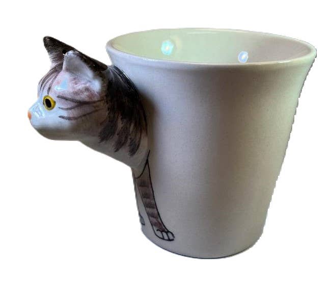 Tabby Cat Mug - Out of the Blue