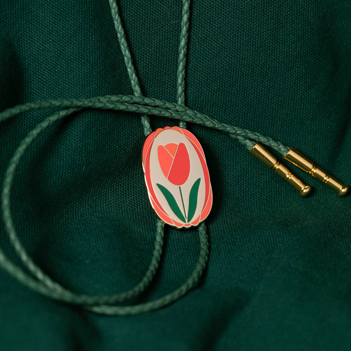 Tulip Bolo Tie - Out of the Blue