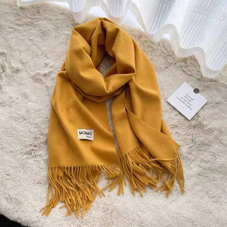 Viscos Oversized Scarf - Out of the Blue