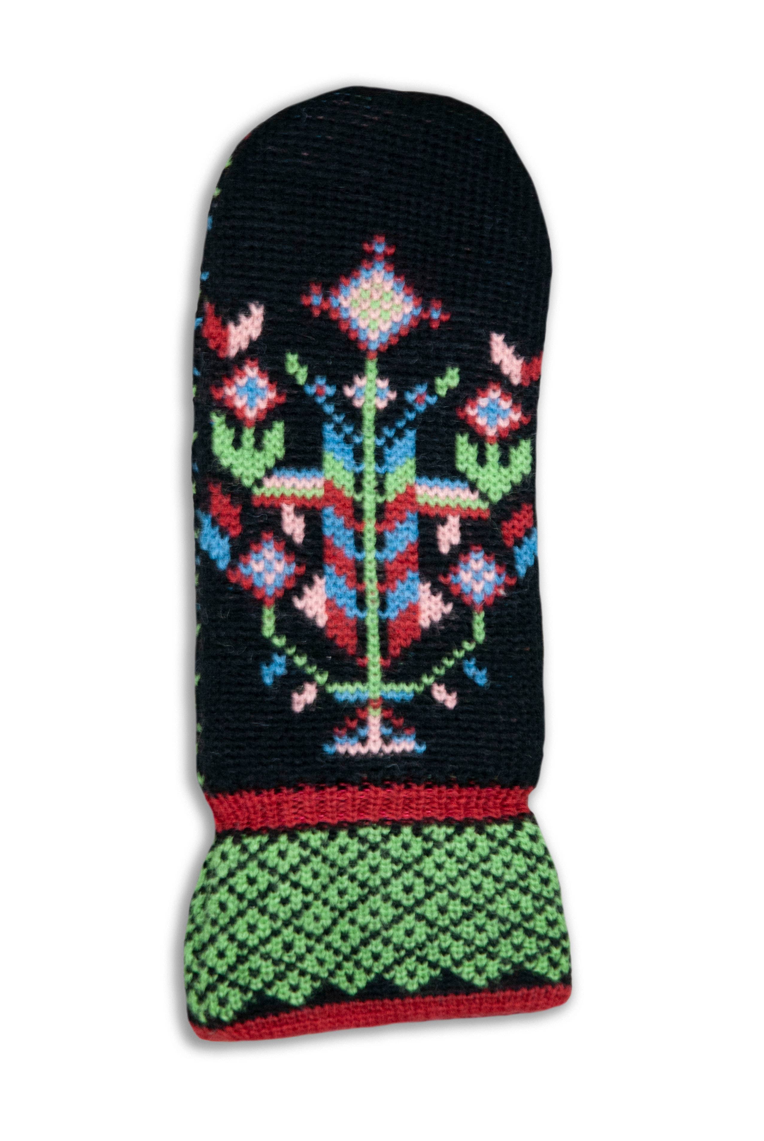 Paradis Knitted Mitten - Out of the Blue