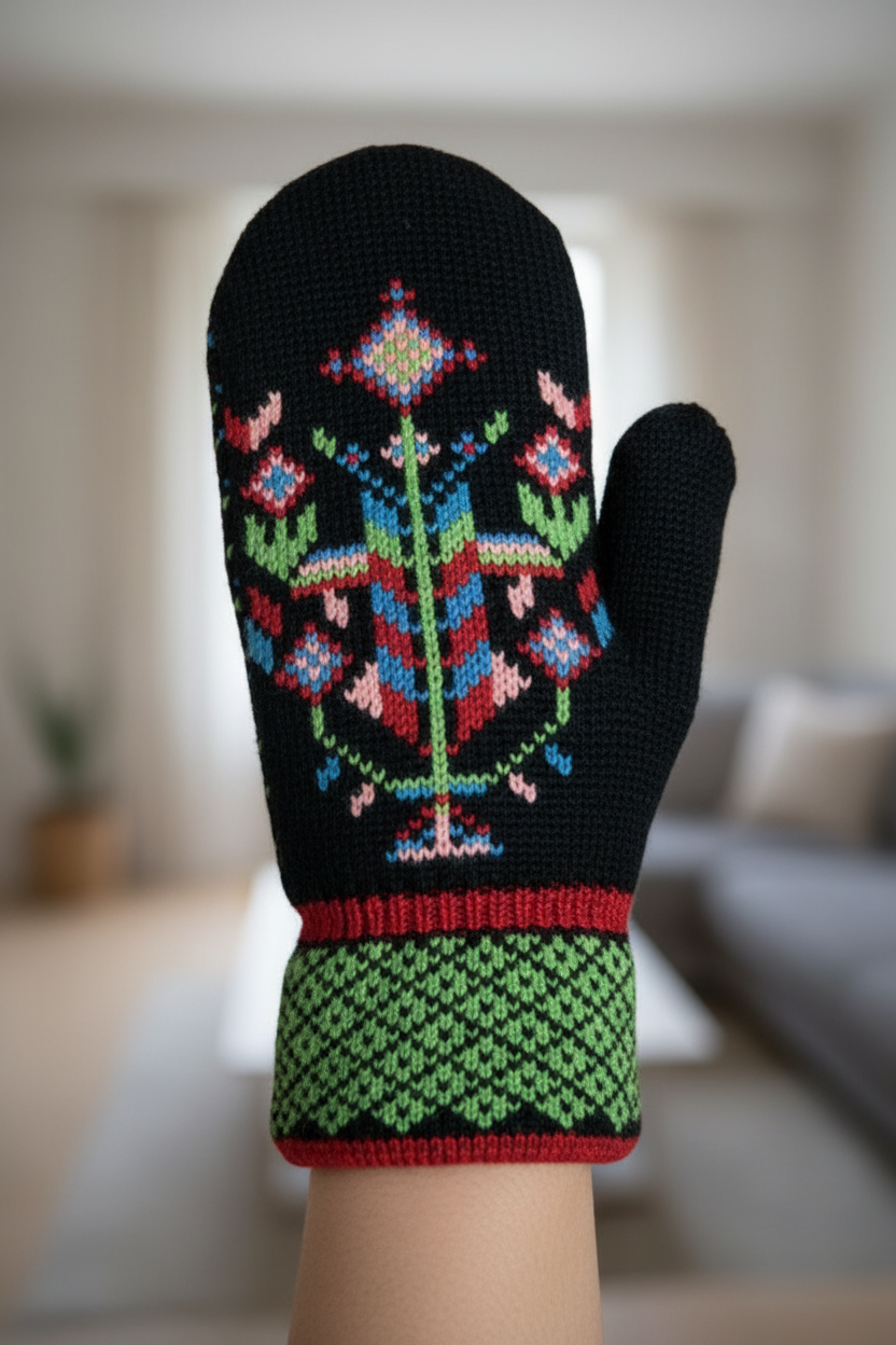 Nordic Paradis Knitted Mitten
